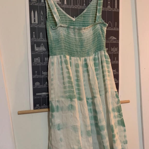 Teal and white Summer dress! - Picture 6 of 8